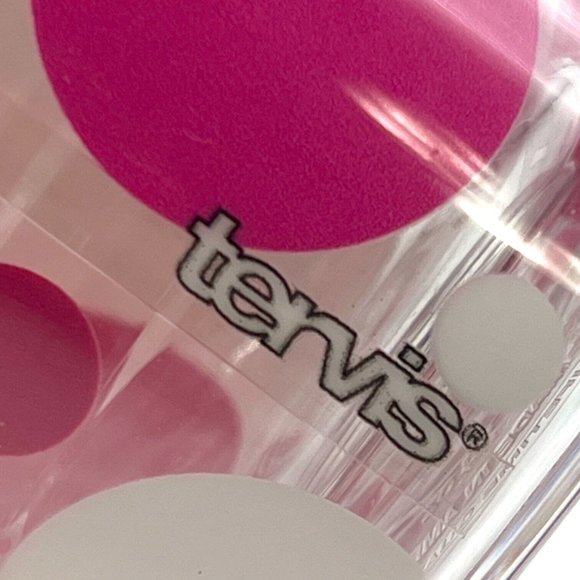 TERVIS- Tumbler 24oz. United States Navy Pink Polka Dots Pink Lid Breast Cancer - Picture 3 of 3